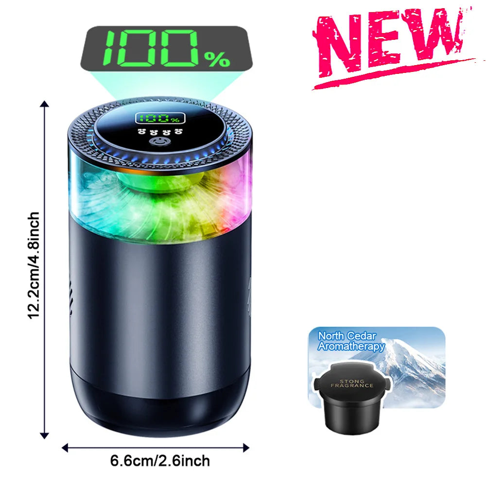 Cloud Mist Magic – Rechargeable Car Freshener with Smart Scents!
