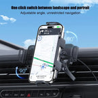 ChargeGrip™ – 360° Wireless Car Mount