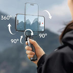 MagniSnap™ 4-in-1 Selfie Stick – Rotate, Snap, Shine