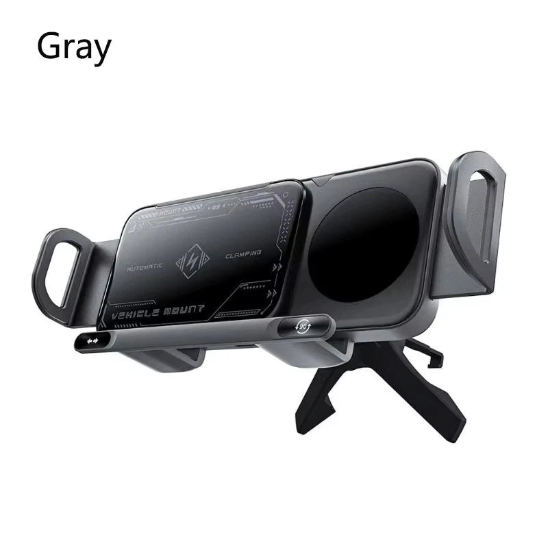 ChargeGrip™ – 360° Wireless Car Mount